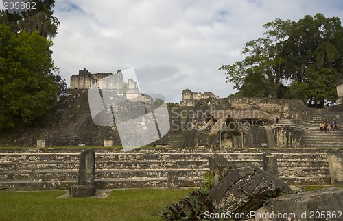 Image of great plaza tikal guatemala