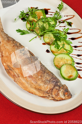 Image of Fried peled fish