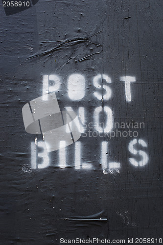 Image of Post No Bills