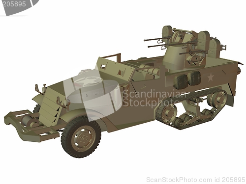 Image of Half Track M16