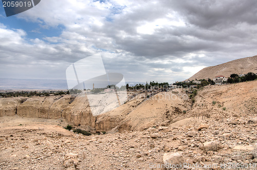 Image of Jericho in judean desert