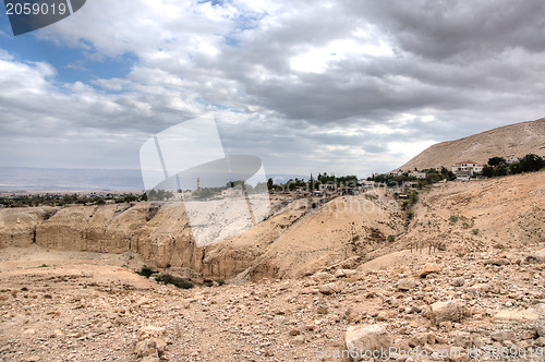 Image of Jericho in judean desert
