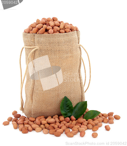 Image of Sack of Peanuts  