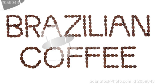 Image of Brazilian Coffee Sign