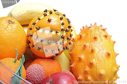 Image of decorated orange