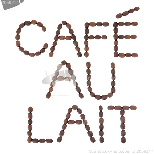 Image of Cafe au Lait Sign