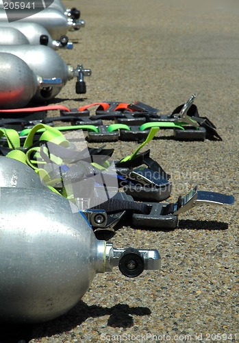 Image of diving equipement