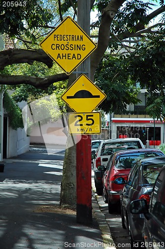 Image of crossing ahead