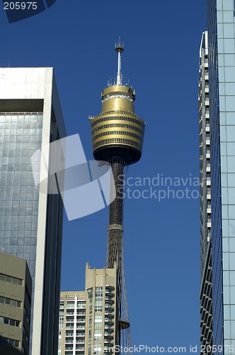 Image of skyscrapers and sydney tower