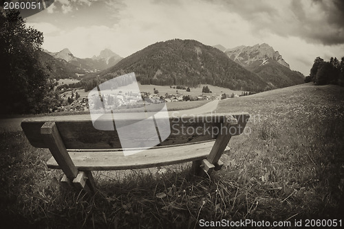 Image of Italian Alps Landscape