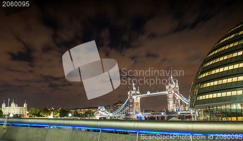 Image of LONDON, SEP 28: London City Hall, headquarter of London Authorit