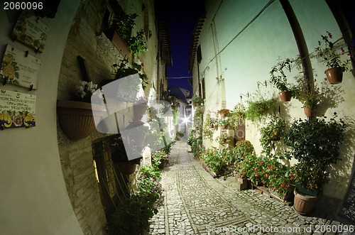 Image of Ancient Architecture of Spello in Umbria