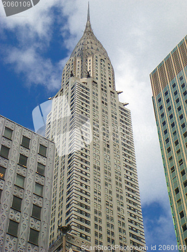 Image of NEW YORK - NOV 11: Chrysler building facade, November 11, 2011 i