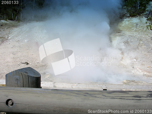 Image of Yellowstone Geyser