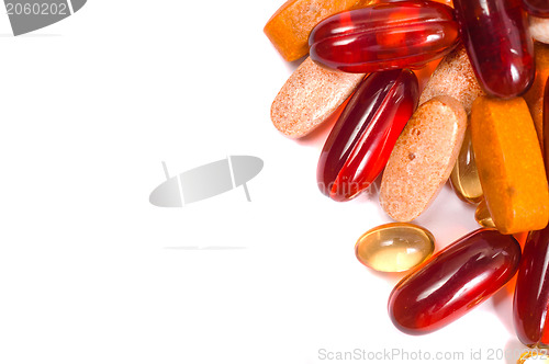Image of Medicine on white background