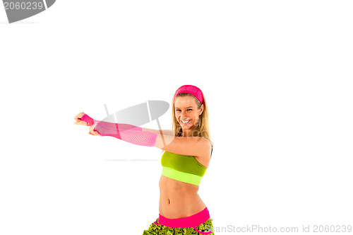 Image of Young instructor girl