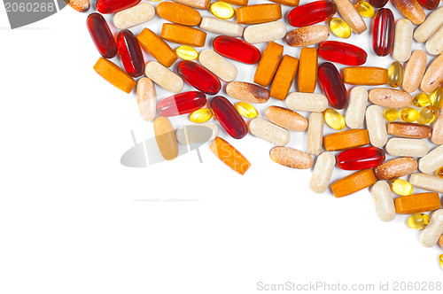 Image of Medicine on white background