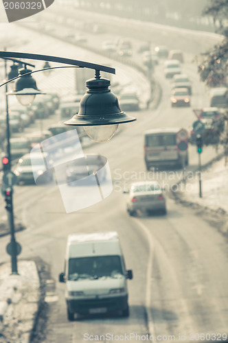 Image of Traffic at winter