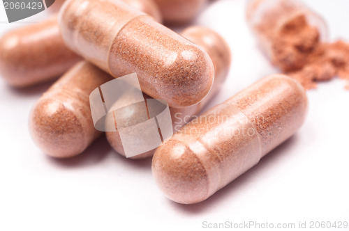 Image of Closeup of some medicine
