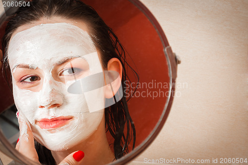 Image of Girl in the Bathroom