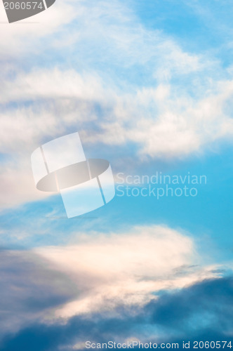 Image of Deep blue sky