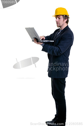 Image of Young man in business suit