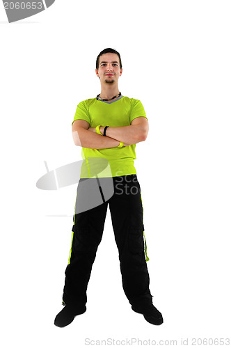 Image of Young fitness instructor
