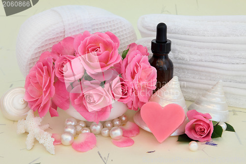 Image of Rose Spa Accessories