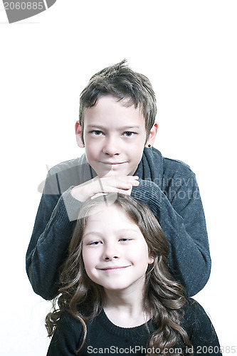 Image of brother and sister