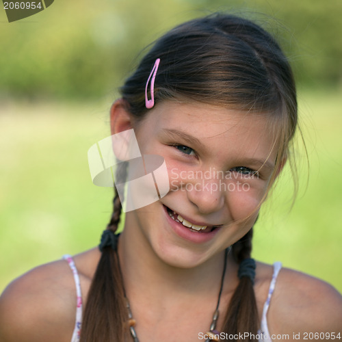 Image of Smiling girl