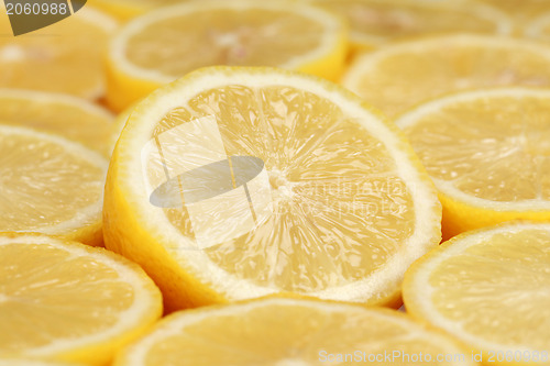 Image of Sliced lemons