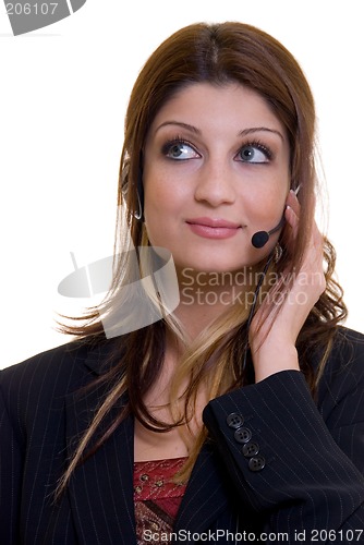 Image of customer service operator