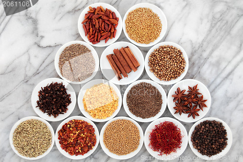 Image of Spice and Herb Selection