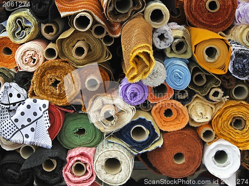 Image of Material rolls