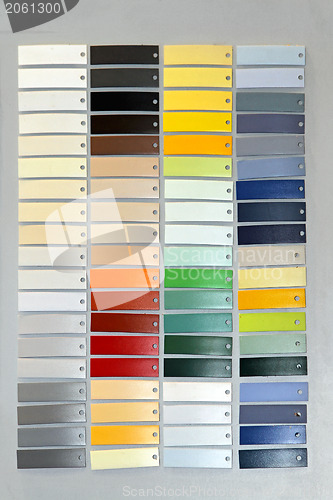 Image of Color palette