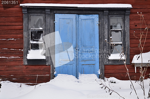 Image of Blue doors