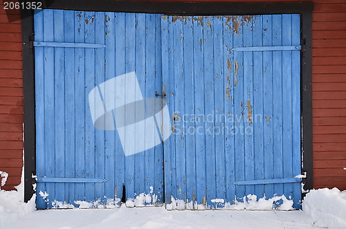 Image of Blue doors