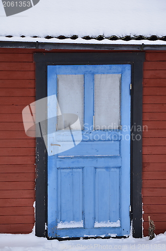 Image of Blue doors