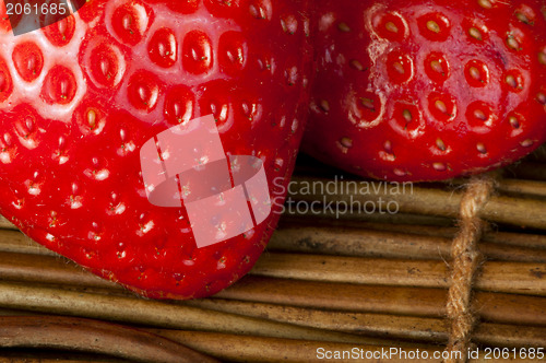 Image of Strawberries close up