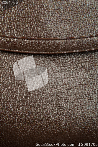 Image of Background of real leather