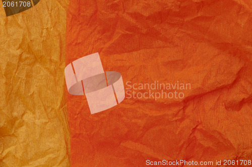 Image of Background of old crumpled paper