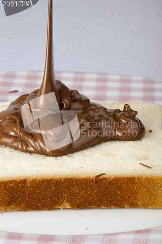 Image of Pouring chocolate