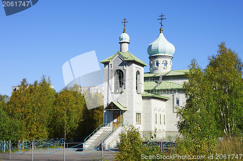 Image of The temple ??????? the MostHoly mother of God in Kovdor. 