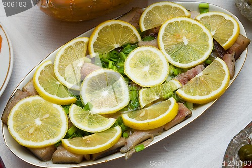 Image of Herring with lemon