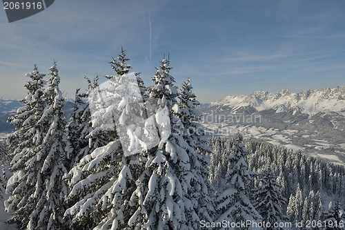 Image of mountain winter landscape