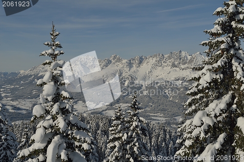 Image of mountain winter landscape