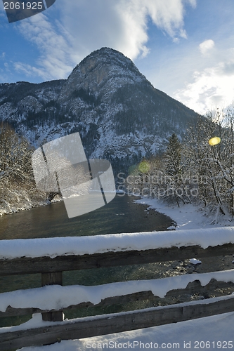 Image of mountain winter landscape