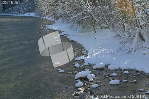 Image of mountain winter landscape