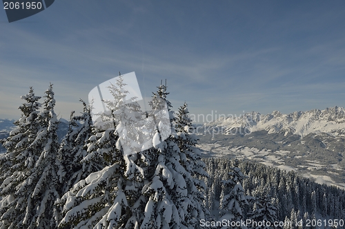 Image of mountain winter landscape