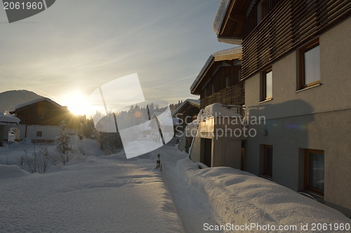 Image of mountain winter landscape